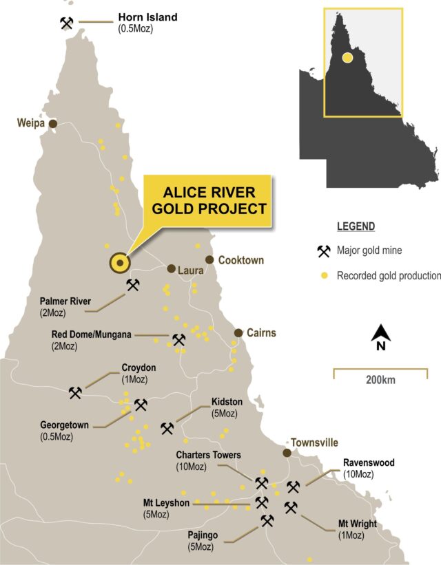 Pacgold location map